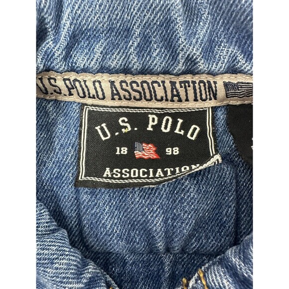 US Polo vintage 90’ kids Blue Jean Denim Jacket - Childs Size 4  great condition - Picture 5 of 9